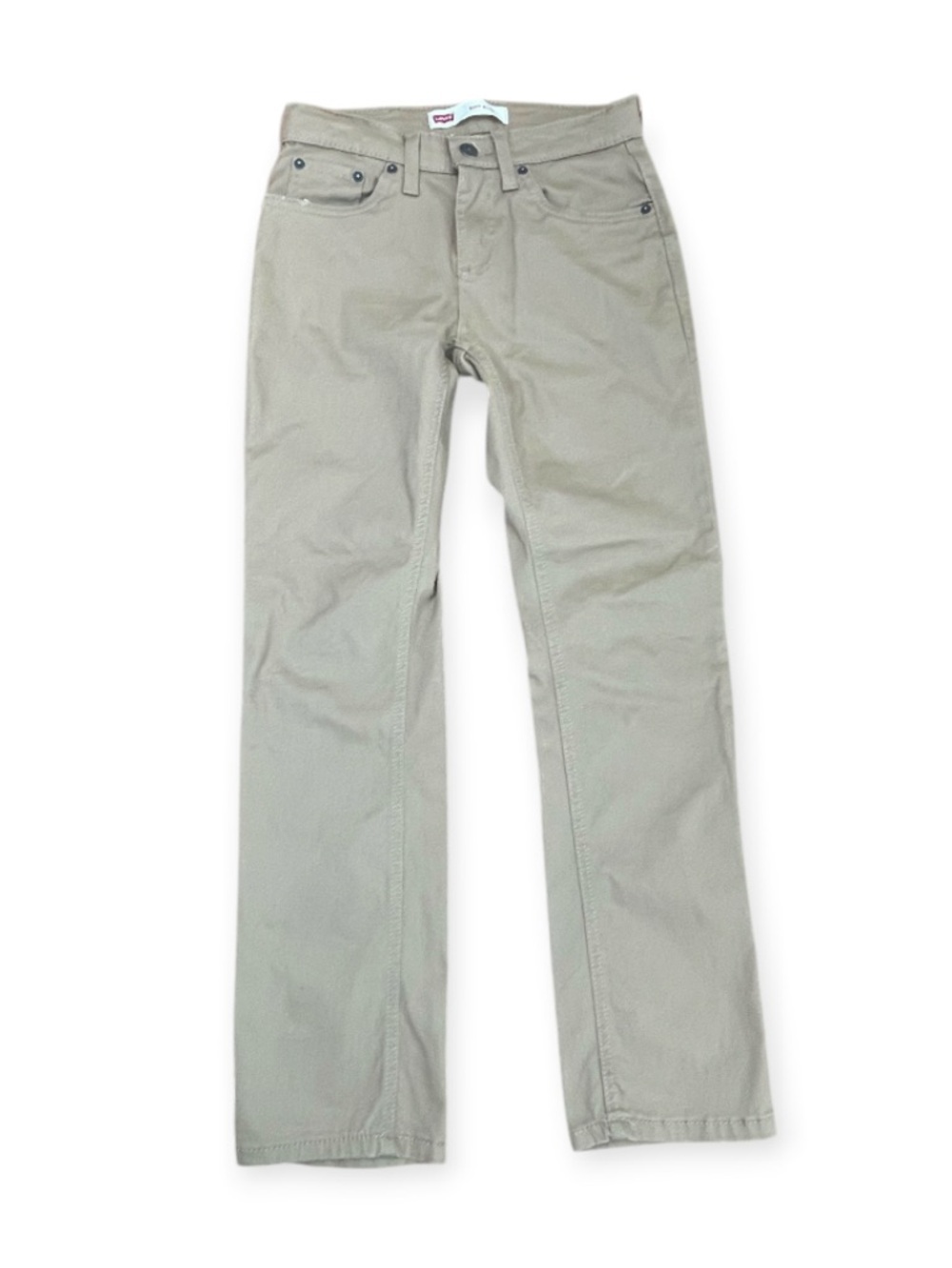 Levi's youth Tan khaki Straight-Leg Jeans 511 Slim SIZE 12 REG W 26 L 27 - Picture 10 of 12